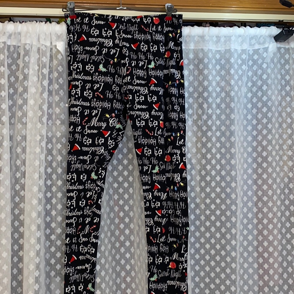 Christmas themed leggings